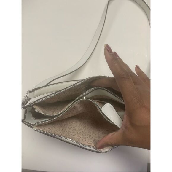 Guess Colorful Monogrammed Handbag - Picture 8 of 12